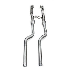 Collecteur d'échappement haute performance avec downpipe pour Mercedes Benz <span class=keywords><strong>C63</strong></span> <span class=keywords><strong>AMG</strong></span> W204 6.2L <span class=keywords><strong>2012</strong></span>-2015 – Vente en gros usine OEM - Product Image 3