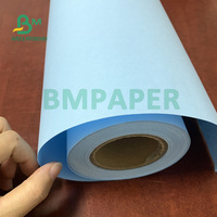 Rouleau de papier pour traceur de dessin bleu et blanc 70 g/m² 80 g/m² 24 pouces 36 pouces / Papier à dessin technique