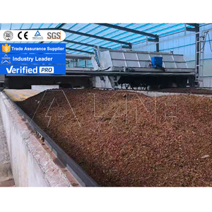 LANE Produção De Fertilizantes Orgânicos Compostagem Máquina De Torneamento De Estrume Fertilizante Pote De Fermentação De Resíduos - Product Image 1