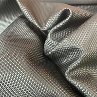 Revêtement en cuir PVC 3D gaufré à motif hexagonal diamant, imperméable, résistant aux rayures, antidérapant pour sièges de voiture