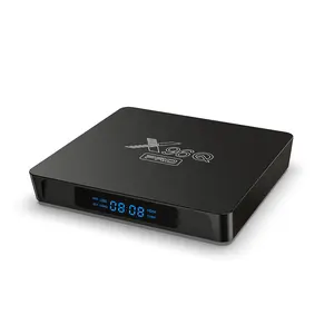 机顶盒X96Q专业电视盒安卓10.0 4K 3D智能IPTV盒，带2.4G 5G WiFi