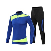 Vente en gros Survêtement de football Survêtement de club de football pour garçons Vestes d'entraînement extérieur d'hiver pour enfants 716