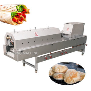 Promoción anual Canadá Tandoor Ofen horno Pizza Chapati Roti Lahmacun Manakish Naan Brot Roti que hace la máquina - Product Image 5