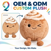 Mascotte en peluche personnalisée CE ASTM, jouet en peluche OEM ODM, animal en peluche de dessin animé personnalisé, sans MOQ, mascotte d'entreprise d'usine