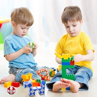 Jouet anti-stress Snake Cube Twist, puzzle pliable, 24 blocs, règle magique, cadeaux et artisanat, jouets promotionnels