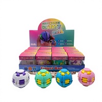 Nouvelle balle anti-stress rotative pour les doigts, spinner à 360° °   Jouet Gyro Cinétique Mécanique Premium Anti-Stress à Pression et Rotation