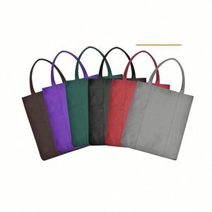 Sac fourre-tout non tissé en gros, de haute qualité, promotionnel, personnalisé, avec logo imprimé - Product Image 5