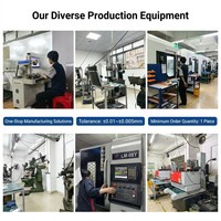 Adaptador de Bayoneta Roscado de Aluminio CNC de Cinco Ejes de ±0.01 mm, Acoplamiento Macho y Hembra, Interfaz para Lentes Ópticas, Inspección Completa por CMM