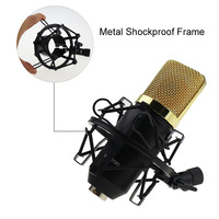 Microphone à condensateur USB professionnel BM700, suppression du bruit, directivité omnidirectionnelle, pour PC, jeux, vidéo YouTube