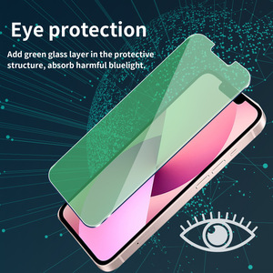 Película de vidrio templado para Iphone, Protector de pantalla Universal con pegamento completo para 12 11 13 - Product Image 3