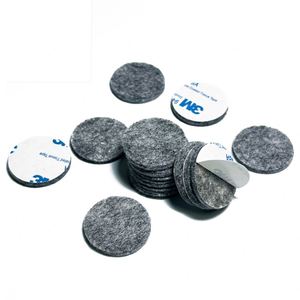 Almohadilla de Fieltro Circular Autoadhesiva Antideslizante y Silenciosa, Protector de Piso, Material de Amortiguación Protectora - Product Image 3