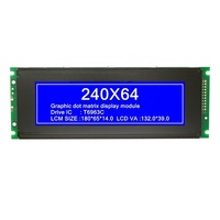 Module d'affichage LCD graphique 240x64 T6963C, module d'affichage à écran couleur