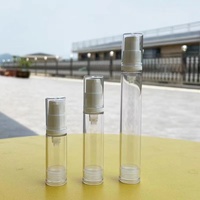 Bouteilles de voyage sous vide avec pompe pulvérisatrice, cosmétiques, soin du visage, petites, portables, lotion hydratante, flacon vide en polypropylène PP