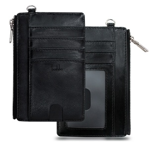 Tarjetero de Cuero PU Delgado con Bloqueo RFID, Cierre Abierto, para Tarjetas de Crédito, para Hombre y Mujer, Venta al Por Mayor de Fábrica - Product Image 4