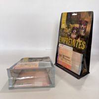 Pochette refermable pour nourriture pour chien, scellée sur huit côtés, format familial