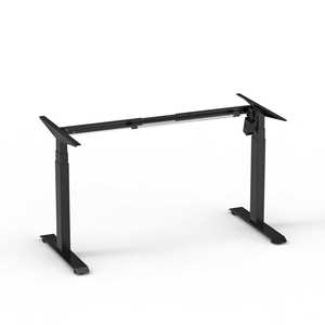 โต๊ะทำงานปรับระดับความสูงด้วยไฟฟ้า NATE มอเตอร์เดี่ยว โครงโลหะเคลือบสีฝุ่น โต๊ะคอมพิวเตอร์ - Product Image 2
