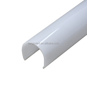 Polycarbonate vòng ánh sáng màu trắng sữa khuếch tán bìa cho đèn <span class=keywords><strong>LED</strong></span> Tùy chỉnh thực hiện dòng Nhựa chụp đèn cho văn phòng ánh sáng Trần - Product Image 6