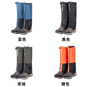 Xtreme Gear Gaitères de neige pour hommes et femmes, couvre-jambes imperméables pour la randonnée, le ski, la protection en plein air, bleu noir, taille unique - Product Image 3