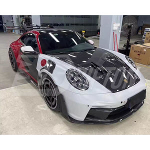 Capó de Fibra de Carbono Seca Totalmente Visible Estilo 992 GT3 RS para Porsche 911 992 Carrera y Turbo S 2019-2023 - Product Image 3