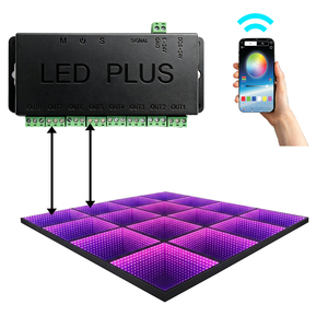 Controlador de Panel LED RGBW Portátil <span class=keywords><strong>para</strong></span> Pista de Baile con DMX512, Baldosas Magnéticas Inalámbricas <span class=keywords><strong>para</strong></span> DJ, Clubes, Eventos, Fiestas, Conciertos - Product Image 4