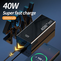 Vente Chaude en Gros : Station de Charge Rapide 30000 mAh QC 3.0, Batterie Externe 20000 mAh et 10000 mAh en Promotion