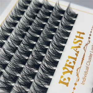 Venta al por mayor de pestañas gruesas con logotipo personalizado, kit de extensiones de pestañas DIY con etiqueta privada, kit de extensiones de pestañas - Product Image 5