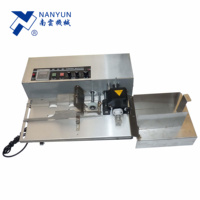 NanYun Marca MY-380 Mini Tinta Roda Hot Stamping Coder para Caixa De Papel Filme Plástico Sacos Etiqueta Cartão Impressão Térmica Embossing Marcação