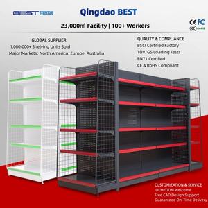 Scaffalatura Metallica a Parete per Supermercati e Negozi di Alimentari, Espositore per Attrezzature - Product Image 1