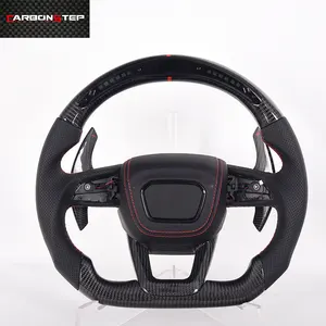 Volante de fibra de carbono, volante esportivo, para audi rs3 rs4 rs5 rs6 rs7 s3 s4 s5