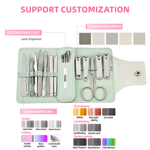 Kit Profesional de Manicura y Pedicura de Acero Inoxidable, Juego de Herramientas Premium para el Cuidado de las Uñas, para Uso en Casa o Salón - Product Image 5