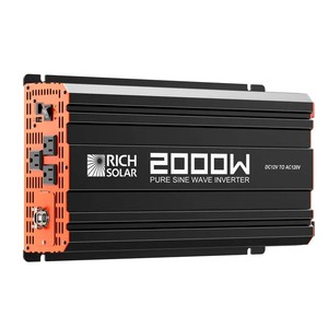 อินเวอร์เตอร์ RIC HSO LAR NOVA PURE 2K 48V แบบเฟสเดียว สามเฟส คู่ ควอด 2000W คลื่นไซน์บริสุทธิ์ สำหรับระบบออฟกริด 100-240V ประสิทธิภาพ 99.9% รุ่น 37684 - Product Image 1