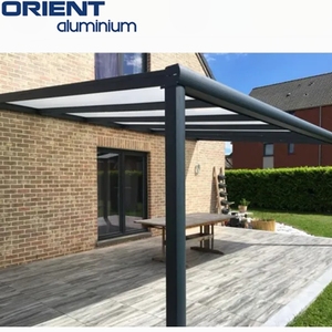 Toldos de exterior Patio Techos de policarbonato Cubierta de jardín Toldo de techo de aluminio Toldo de terraza - Product Image 3