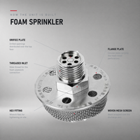 Sistem Perlindungan Kebakaran Semprotan Busa Air Kepala Sprinkler Semprotan Busa Air
