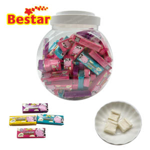 Caramelos de Leche Suaves y Masticables al <span class=keywords><strong>por</strong></span> <span class=keywords><strong>Mayor</strong></span> en Frasco, 100 Piezas, Caramelos con Sabor a Leche Cuadrados, Alta Calidad, Etiqueta Personalizada, Caramelos de Leche de Vaca Halal - Product Image 4