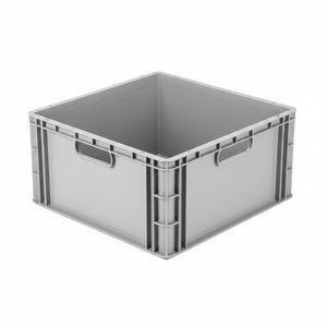 Etap KT 8633 Stackable Industrial Solid Box Polypropylene Euronorm <b>Storage</b> Container <b>Crate</b> Plastic <b>Storage</b> Solution Turkey - Product Image 2