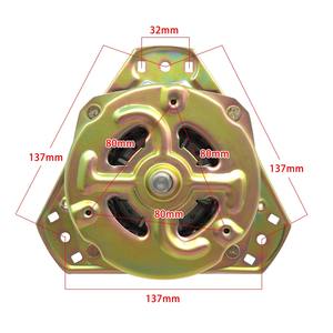 반자동 세탁기용 고출력 180W 스핀건조 모터 12축 스핀건조 드럼 모터 정삼각형 모델 중국산 - Product Image 4