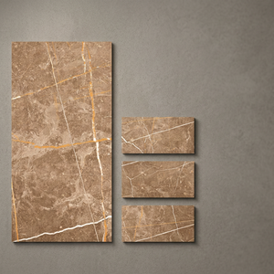 Rose Gold Metallic Ceramic Porcelain Tiles 1200x600mm Decorative Floor Wall Collection - Product Image 4