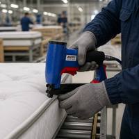 ASCOTT 7116-421 Agrafeuse pneumatique pour tapisserie 22GA, agrafeuse industrielle pour meubles, certifiée CE, grapadora
