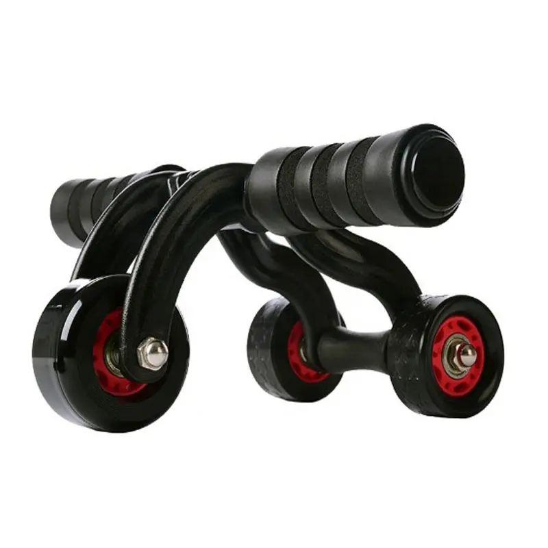 Heim übung drei Räder Abdominal Exercise Roller 6 in 1 Ab Wheel Roller Kit Gym Tool Stretch Muskel training
