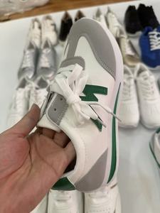 Baskets décontractées basses pour femmes, à lacets, tendance, en PU blanc, semelle intermédiaire en PVC, semelle extérieure en caoutchouc, chaussures de marche, vente en gros - Product Image 4
