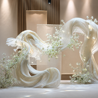 Model Kunstzijde Papier Kunstinstallaties Bloemen Bruiloftdecoratie Festivalbenodigdheden Feest Winkelcentrum Foto Props