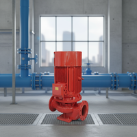Pompe centrifuge verticale 220V 380V 440V pour lutte contre l'incendie avec équipement de stabilisation d'eau basse pression OEM ODM Électrique Garantie 1 an