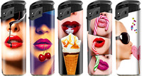 Cigarette électronique en plastique Dongyi ISO9994, nouveau style, logo personnalisé, briquet portable pas cher DY-068