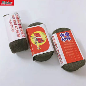 Tampons en <span class=keywords><strong>laine</strong></span> d'acier, éponges à récurer en acier inoxydable pour le nettoyage et le polissage <span class=keywords><strong>de</strong></span> la pierre, du métal, du <span class=keywords><strong>verre</strong></span> et des voitures - Product Image 3