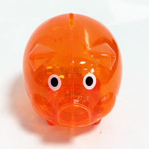 <span class=keywords><strong>Caja</strong></span> de dinero transparente con forma de cerdo transparente personalizada promocional - Product Image 6