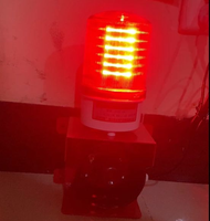 Luz de Emergencia LED de 12V 24V 220V con Alarma Sonora y Sirena para Advertencia de Tráfico