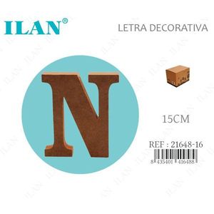 Lettera Decorativa in Legno N 15Cm Lettera Decorativa - Product Image 1