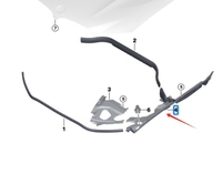 51767397492 pour BMW X3 G01 joint de plaque de feuille droite