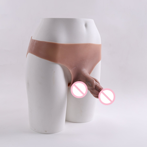 Dildo réaliste à harnais pour femmes, jouet en silicone souple, pantalon phallique pour jeux de couple lesbien, jouets sexuels lesbiens - Product Image 3