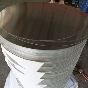Inox 1060 H14 Alüminyum Yuvarlak Disk Değirmen İşlemeli Alüminyum Alaşımlı Daire Levha, Aydınlatma Reflektörü ve Yol Trafik İşaretleri için - Product Image 4